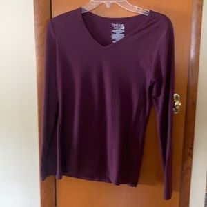 Women’s Long Sleeve Shirt purple Size S (4-6)